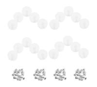 SHINEOFI 20 Pezzi Supporto per Ripiano con Chiusura a Camma, Acciaio, 18 MM | Fissaggio Doppio, Plastica e Vite, per Armadio e Libreria, Montaggio e Smontaggio Ripetuto