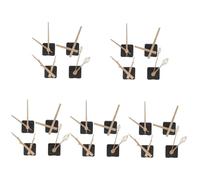 SHINEOFI 20 Set Guarda Gli Accessori per Il Movimento Numero Piccolo Mestiere Meccanismo Dell'orologio a Coppia Elevata Corredo del Meccanismo Dell'orologio Sostituzione Mano Plastica