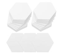 SHINEOFI 200 pezzi Template Esagonali per Patchwork in Carta per Quilting Strumenti Precisi per Cucito Creativo e Progetti Te Modelli Resistenti per Paper Piecing Precisione