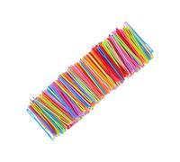 SHINEOFI 2000 Pezzi Ago Plastica Lavoro Maglia per Ago Cucito Mano Colorato con Occhi per Filo e Lavori Fatti Mano