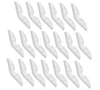SHINEOFI 20pezzi Naselli Antiscivolo Silicone per Maschere Strisce Protettive per Nasello Accessori per Maschere Leggeri e Portatili Protezione da Nebbia e Condensa