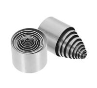 SHINEOFI 24 Pezzi Tagliapasta in Acciaio Inossidabile per Creazioni Artigianali Cutter Rotondi Resistenti e Precisi per Lavori in Argilla Progetti DIY e Ceramica Strumento Multifunzione per