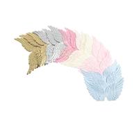 SHINEOFI 24 Pezzi Toppe Ricamate Forma di d Aquila Applicazioni Cucite in Tessuto Resistente per Jeans Zaini e Accessori DIY Riparazione e Decorazione Versatile