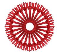 SHINEOFI 25 Pezzi Palloncini e Design Unico in Pellicola di Alluminio Rosso Corna da Diavolo Decorazioni Creative Materiale Resistente per Halloween per Feste e Cosplay
