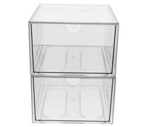 SHINEOFI 2pcs Box E Organizzatore Del Trucco Per Asciugamani E Organizzatore Di Trucco Con Cassetti Per La Cura Della Pelle E La Conservazione Dei Cosmetici in Bagno O Vanità