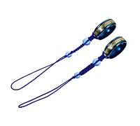 SHINEOFI 2pezzi Cordino Laccio Collo Per Cellulare in Acciaio Titanio Con Anello Metallico Catenella Portatelefono Antismarrimento Adatto Per Accessori Leggeri e Custodie Smartphone