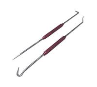 SHINEOFI 2pezzi Estrattore Per Guarnizioni Paraolio Estrattore Per Guarnizioni Olio Manico in Di Alluminio Strumento Di Rimozione O-ring Guarnizione Auto Sigillante Rimozione Utensili