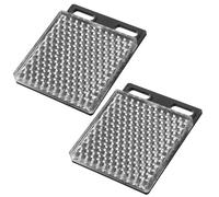 SHINEOFI 2pezzi Pannello Riflettente per Rilevamento Fotoelettrico Pannelli Retroriflettenti Quadrati Fascio Retroriflettente Accessorio per Riflettore Pannello Retroriflettente