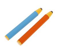 SHINEOFI 2pezzi Pennino per Touchscreen Adatto Smartphone e Tablet Corpo in Metallo e Custodia in Silicone per Presa Comoda per Disegno e Scrittura Digitale Confezione