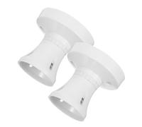 SHINEOFI 2pezzi Portalampada Attacco Vite Base per Lampada LED Supporto per Lampadina Piatto per Illuminazione Interna Commerciale e Domestica