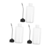 SHINEOFI 3 Contenitori per per Macchina da Cucire con Beccuccio in Ferro E - Contenitore per per Cucina Dispenser Spazzola E Contenitore
