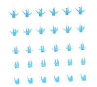 SHINEOFI 3 Corde Origami Paper Crane Garland Premade String Hanging Decoration for Wedding Party Bridal Shower Photo Booth Props Pearl