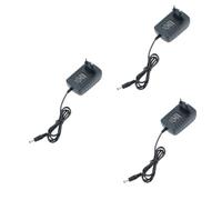 SHINEOFI 3 Pezzi Adattatore Caricabatterie Alimentatore e Viaggio Design Compatto e Certificazione Ce Nero Compatibile con Dispositivi