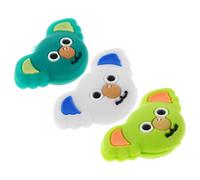 SHINEOFI 3 Pezzi Ammortizzatore Racchetta Tennis Koala in Silicone