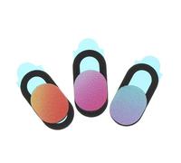 SHINEOFI 3 Pezzi Coperture Decorative per Webcam Caps Sicurezza Privacy per La Camera Design Elegante e Compatibile con Laptop e Desktop