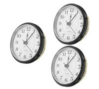 SHINEOFI 3 Pezzi di Movimento al Quarzo Vintage per Orologio al Quarzo Lancette Quadrante Dell'Orologio Inserto per Orologio Sostituzione di Meccanismi Decorativi retrò per