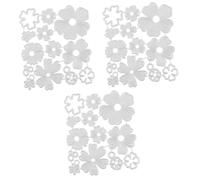 SHINEOFI 3 Pezzi Fustella Peonia Fustella Vite Fustella Taglio Conservazione Fustella Cuore Cerchio Trasparente Taglierina Creazione di Biglietti Foglia Stencil Bordo Affrancatura Saluto