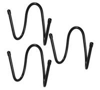 SHINEOFI 3 pezzi Ganci da Parete per Supporto Rotella Pasta Appendini Cucina Versatili e Facili da Installare Porta Mattarello Salva Spazio Adatto Varie Dimensioni Organizer Muro per