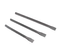 SHINEOFI 3 Pezzi Scalpello Per Cemento Mattone Opere Murarie Attrezzo Muratore Roccia Calcolo Punte Trapano Intaglio Scalpello Strumenti Da Intaglio Acciaio Al Carbonio Nero