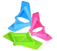 SHINEOFI 3 Pezzi Stampo Quadrato in Plastica Versatile per Preparare Dumpling, Pierogi e Wonton, Design Unico e Decorativo per Cucina Domestica