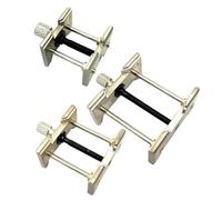 SHINEOFI 3 Pezzi Supporto Ergonomico Movimento e Alluminio Orologio in Lega Orologi di Manico Precisione e Stabilità per Riparazione Strumenti da Orologiaio