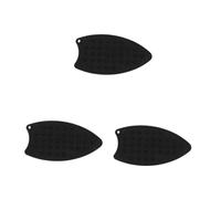 SHINEOFI 3 Pezzi Tappetino Silicone per Ferro da Stiro Resistente Al Poggia Ferro Antiscivolo per Uso e Design Elegante
