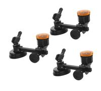 SHINEOFI 3 Pezzi utensile per Il Taglio del Tipo Compasso Girare Cutter Regolabile Circolare Cerchio apriscatole Jar Opener compassi tagliavetro utensile Multiuso Lega di Alluminio