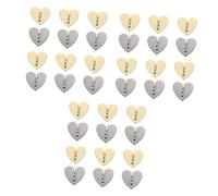 SHINEOFI 3 set Accessori Per Chiusure Love Fastener Fibbie Per Cellulari Cinturini Fibbie Autoadesive Te Decorazioni Decorative Cover Per 12 pezzi * 3