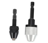 SHINEOFI 3 Set Adattatore Per Trapano Con Chuck Elettrico Per Punte Accessori Per Trapano Professionale Facile Da Usare E Resistente 2 Pezzi*3