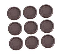 SHINEOFI 3 Set Coppa Di Caster Anti-slip Pastiglie Per Mobili Sottobicchieri Con Ruota Per Divano Tazza Froubili Campaggio Per Marphe Con Rotelle Antiscivolo Plastica Caffè 10 Pezzi*3