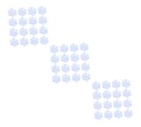 SHINEOFI 3 Set Cuscinetti Antiscivolo Per Pz Ventose Doppie Trasparenti Per Piano Tavolo Distanziatori Per Superfici Vetrate Facili Da Installare E Resistente All Usura 20 Pezzi * 3
