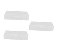 SHINEOFI 3 Set Custodia della Bobina Macchina da Cucire A Mano Porta Bobine Astuccio Stitch Astuccio Stich Organizzatore di Filo per Cucire Supporto in Plastica Transparent 2 Pezzi * 3