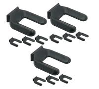 SHINEOFI 3 Set Fermapad Per Ruote Cuscinetti Antiscivolo Per Ruote Gommate Da Movimento Per Frigoriferi Residenziali E Commerciali 4 Pezzi * 3
