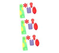 SHINEOFI 3 Set Infila Ago in Plastica Infila per Cucire A Mano Filettatura di Grandi Dimensioni Filo Filettatrice Accessorio per Cucire A Casa Strumento Coulisse Pantaloni 5 Pezzi*3
