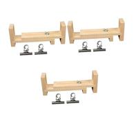 SHINEOFI 3 Set Intrecciatura Manuale Fai da Te Corda a Mano Polso Strumento per Intrecciare Il Braccialetto Creazione Tessitura Fabbricazione Scheda per Intrecciare Il Braccialetto di Legno