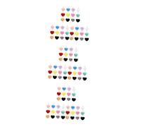 SHINEOFI 3 Set Love Mao Ball Keychain Passa Il Pacco Accessori Portachiavi Keechchains for Portachiave Di San in Blocco Cordino Catene Pom Pelliccia Artificiale 12 Pezzi * 3