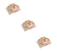 SHINEOFI 3 Set Materiale del Manuale retrò Adesivi per Scrapbooking Nastro Forniture di Giornale Simpatici Adesivi Corredo del Diario Adesivi per Album Adesivi Estetici Carta 100 Fogli*3