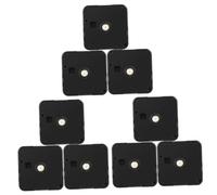 SHINEOFI 3 Set Movimento Dell'orologio al Quarzo Parti Meccanismo Sostituzione Mano Meccanismi Ticchettio Alto Piccolo del Movimento del Blocco Quarzo Plastica Nero 3 Pezzi * 3