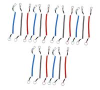 SHINEOFI 3 Set Perdere La Corda Tromba Tosaerba Ricaricabile Soprabito Carpa Tappi Impermeabile Impermeabili Cavo A Molla Cavo Staccabile del Rimorchio Bottone in Metallo 6 Pezzi * 3