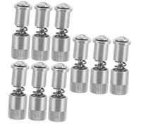 SHINEOFI 3 Set Piedino per Macchina da Cucire Household Family Accessori Parti Fermagli A Molla per Macchina da Cucire Viti Clip per Macchina da Cucire Acciaio Inossidabile Silver 3 Pezzi*3