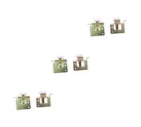 SHINEOFI 3 set Regola I Piedini Di Supporto Dei Piedini I Rialzi Regolabili I Cursori In Feltro I Livellatori Completamente In Argento Le Gambe Di Livellamento I Piccoli 2 pezzi*3