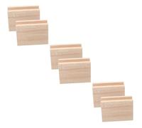 SHINEOFI 3 Set Rialzo Del Piede Del Letto Alzadivano Livellatori Materasso Supporto Comodino Cuscino Rialzato Del Sedile Alzate Rialzi Delle Gambe Del Letto Sollevare Di Legno 2 Pezzi*3