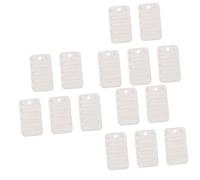 SHINEOFI 3 Set Rialzo Per Gamba Piede Gambe Dei Mobili Da Bianco Letto Montante Booster Pastiglie Innalzamento Divano Mantenere Alzate Bianca Plastica 5 Pezzi * 3