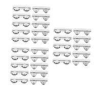SHINEOFI 3 Set Ruote Per Porte Scorrevoli Vetro Puleggia Per Facile Sostituzione E Installazione Veloce Resistente Alla E Robusto Guida Per Stabilizzare Movimento Delle Porte 10 Pezzi*3