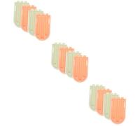 SHINEOFI 3 Set Scatola Porta Aghi in Plastica Astuccio Cuciture Piccolo Magazzinaggio Quilting Spillo Cucire Supporto per Lavori di Cucito Porta Spilli Fai da Te Custodia Dell'ago 4 Pezzi*3