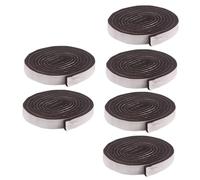 SHINEOFI 3 Set Tappetino Per Sedia Gamba Mobilia Cursori Per Mobili Per Pavimenti in Legno Feltrini Adesivi Nastro Per Sedie Piedini Da Tavolo Piedini Per Mobili Provato Marrone 2 Pezzi*3