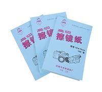 SHINEOFI 300 Fogli Carta per Pulizia Lenti Microscopio per Obiettivi e Fotocamere Rimuove Polvere per Uso Portatile