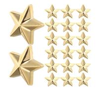 SHINEOFI 300 Pezzi Stelle a Cinque Punte in Acrilico Oro Strass Piatti, Resistenti all'Usura e Facili da Applicare, per Decorazioni Domestiche e Tavoli per Feste