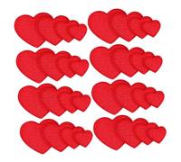 SHINEOFI 32 Pezzi Toppe Termoadesive Toppe Ricamate per Zaini Jeans e Cappelli Patch Iron Facili da Applicare per Personalizzare e Riparare Vestiti Giacche e Accessori DIY