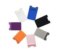 SHINEOFI 3pezzi Custodia Adesiva Per Telefono Portafoglio Sottile in Tessuto Elastico Resistente Tasca Posteriore Per Cellulare Supporto Autoadesivo Riutilizzabile